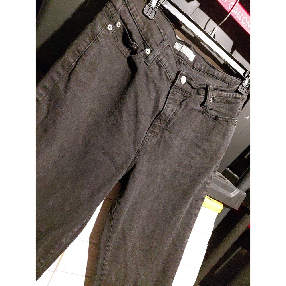 Levi's 512 Perfectly Slimming Boot Cut Jeans Retro Chic Edgy Western Style Sz 14 - Picture 3 of 13